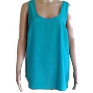 Faded Glory Teal sleeveless